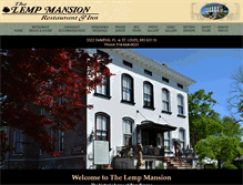 Tablet Screenshot of lempmansion.com